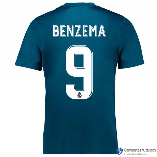 Camiseta Real Madrid Tercera equipo Benzema 2017-18